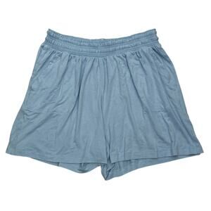 J+B 1 Pair Blue Pajama Sleep Lounge Shorts Size Small NWOT